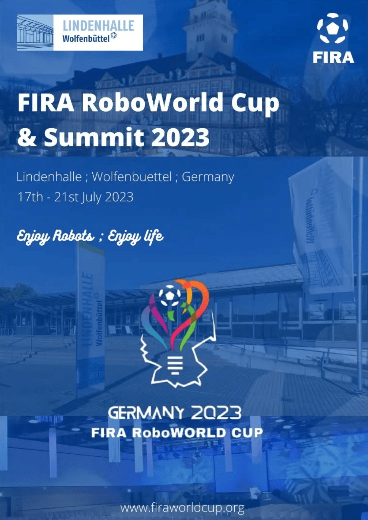 FIRA RoboWorld Cup 2023 Poster