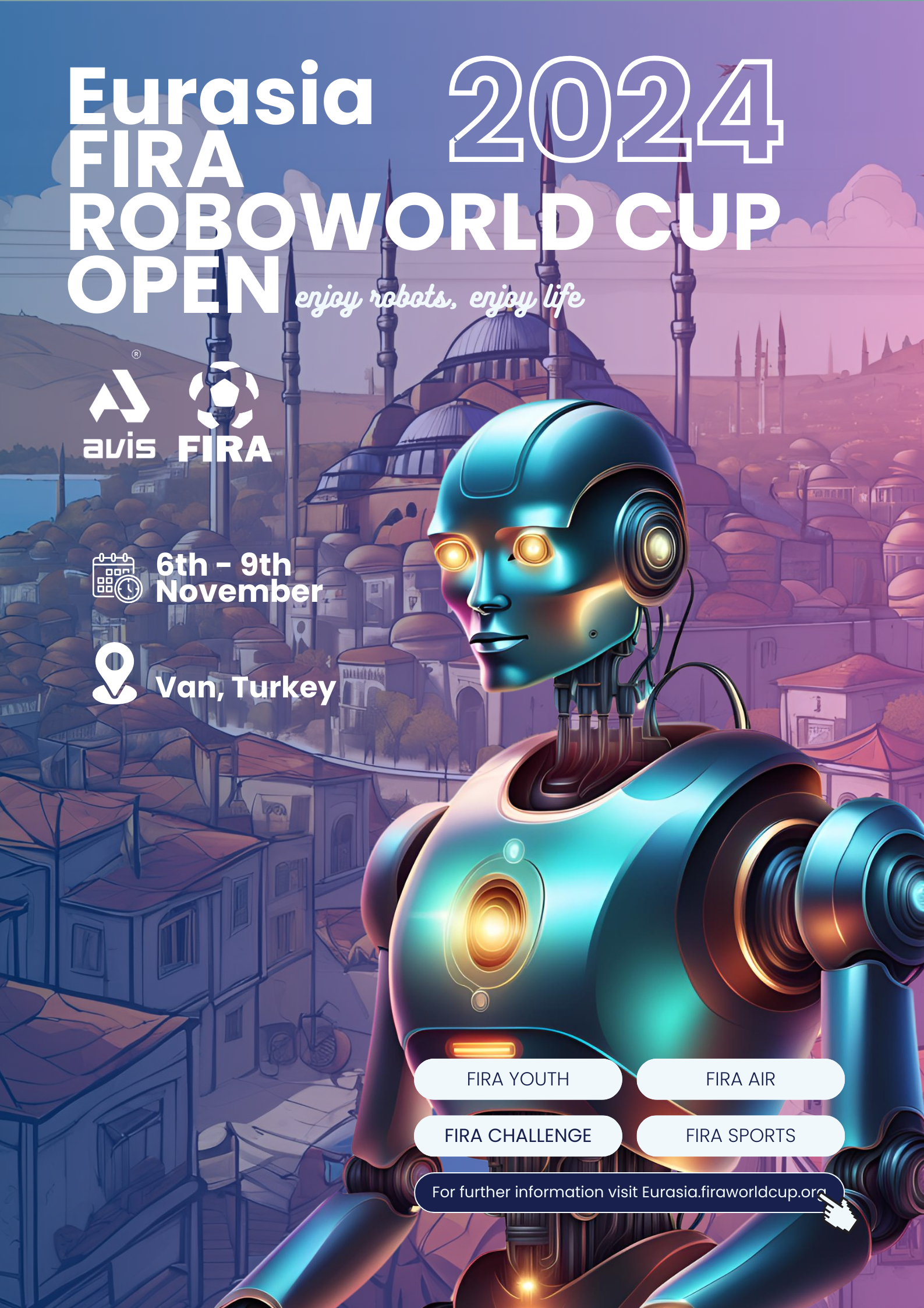 Eurasia FIRA Open Competition 2024 Poster